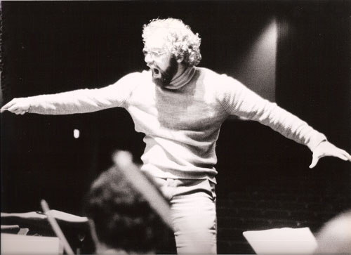 Philip Westin Conducting in Rehearsal